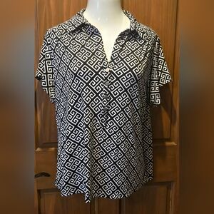 Fun Alfani Geometric Top
